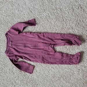 9 month zip up PJs outfit